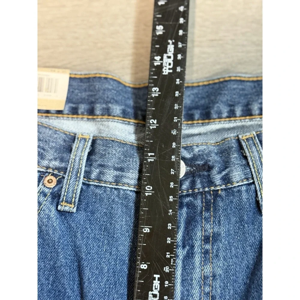 Levi's 550 Relaxed Fit Straight Jeans Men 36x30 Blue Denim Casual Workwear NWT